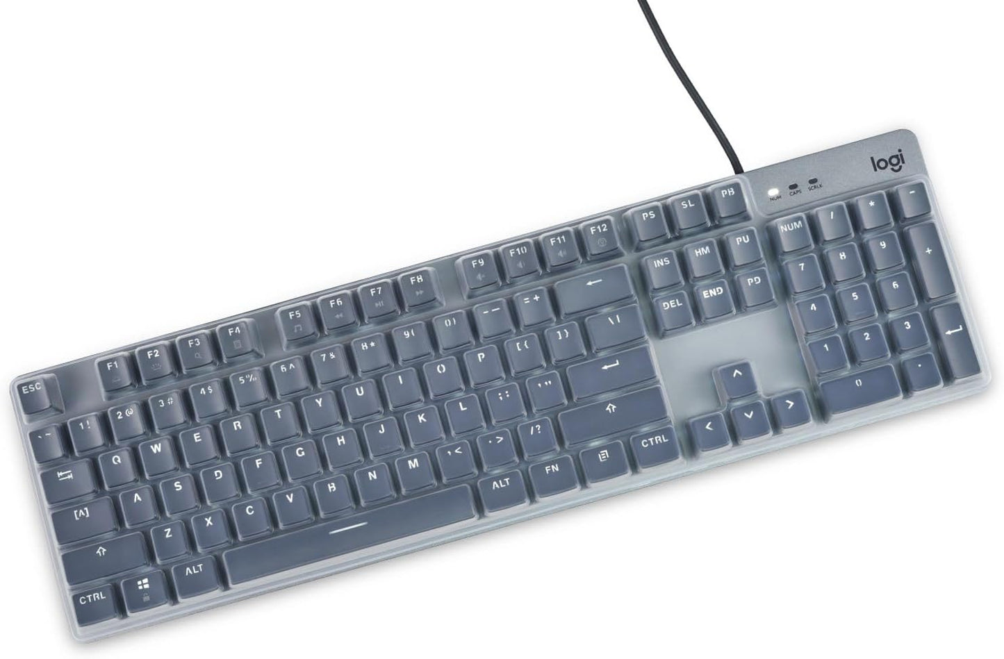 Protective Clear Silicone Keyboard Cover for Logitech K845