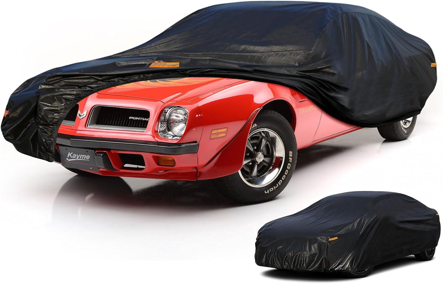 Kayme 7 Layers Car Cover Waterproof All Weather Protection