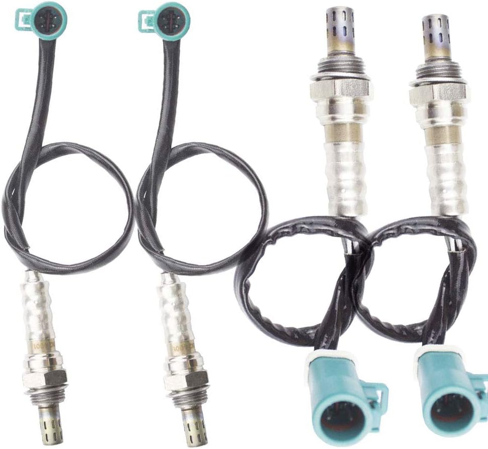 4PCS Oxygen O2 Sensor Set for Ford Mustang 1999-2010 Models