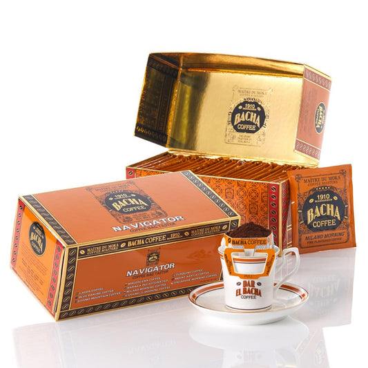 Bacha Coffee Assorted NAVIGATOR Coffee Taster 100% Arabica Beans