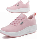 RUIDENG Walking Shoes for Women - Comfortable Air Cushion Platform