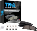 TRQ Front Brake Pads Ceramic for Fiat 500X Jeep Renegade Compass
