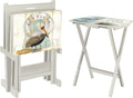 Shorebird-Themed TV Tray Tables by Cape Craftsmen