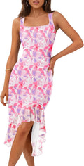 Floral Bodycon Dress for Women - Elegant Summer Style