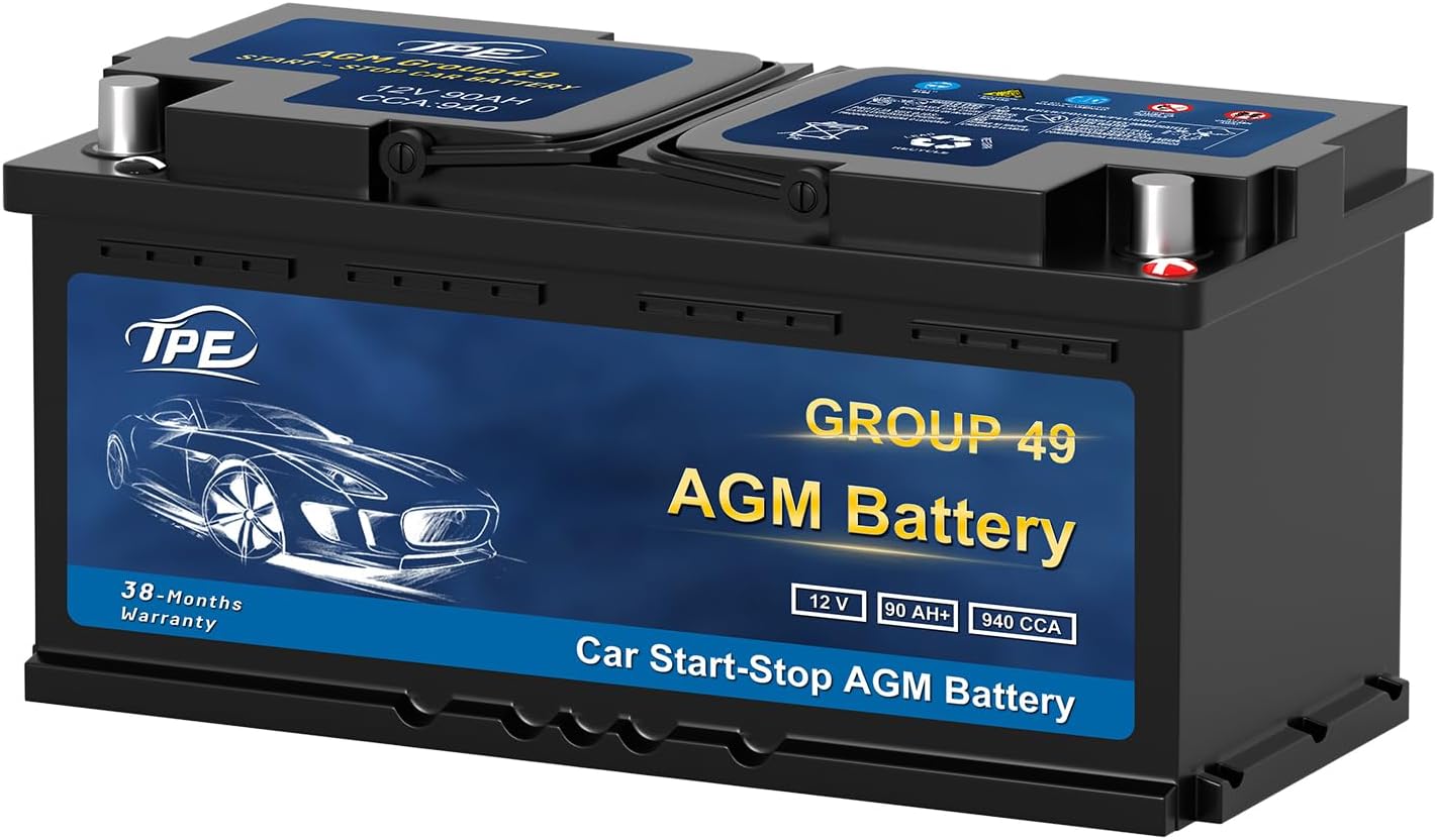 TPE AGM Battery - Reliable 12V 90Ah Power