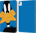 iPad Air 11 Leather Wallet Case with Daffy Duck - Made in USA