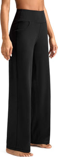 Wide Leg Yoga Pants Women High-Waisted - Comfortable, Versatile Fit
