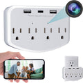 HD 1080P Wireless Hidden Camera WiFi Spy Camera - Outlet Nanny Cam