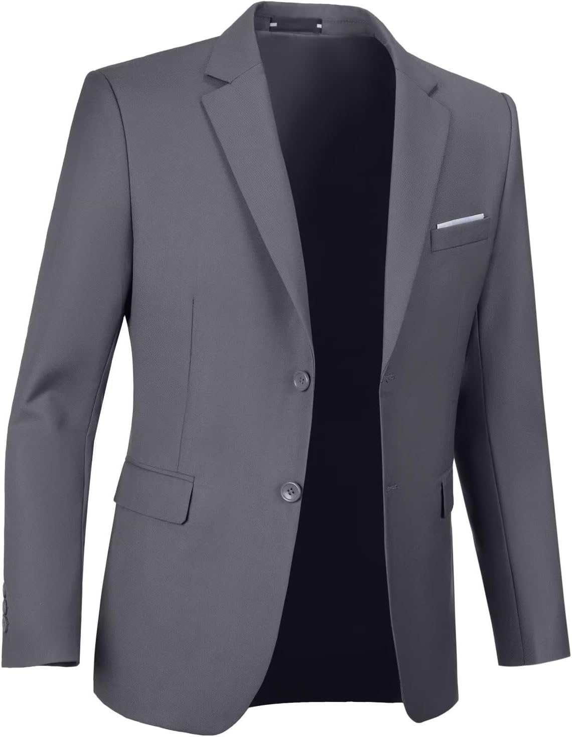 Mens Suit Jackets Casual Two Button Slim Fit Blazers for Events