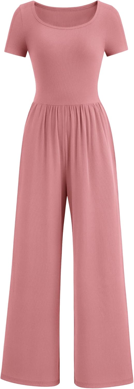 PRETTYGARDEN Women's Summer One Piece Jumpsuits for Casual Style