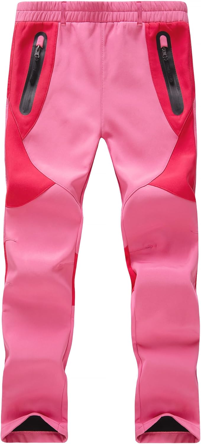 WULFUL Kids Waterproof Snow Ski Pants for Winter Adventures