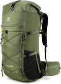 SKYSPER Hiking Backpack 50L Roll Top - Lightweight, Breathable Pack