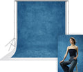 UrcTepics 810 ft Blue Fabric Photo Backdrops for Portraits