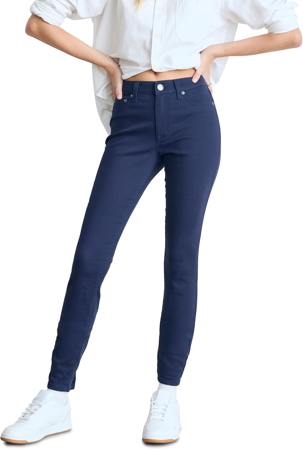 AEROPOSTALE Women's High Waisted Uniform Jegging for Comfort