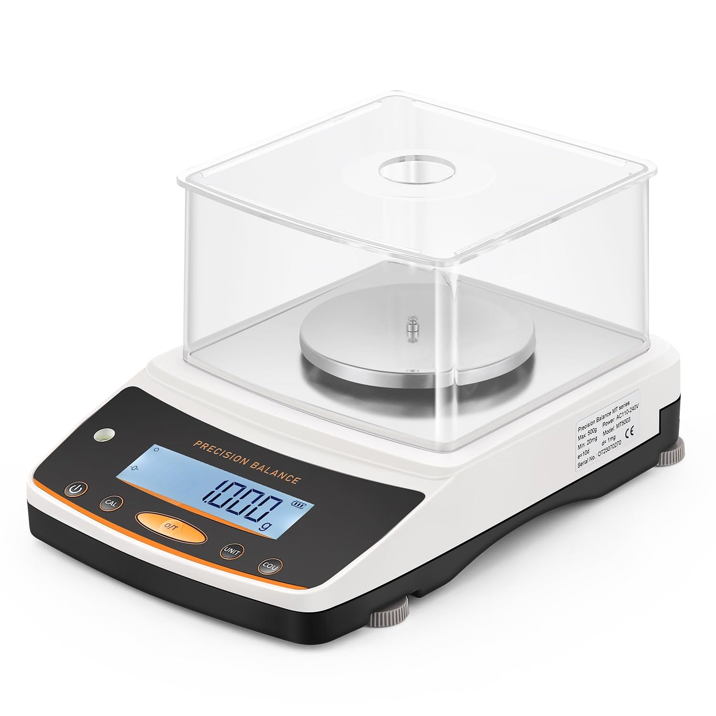 Bonvoisin Lab Analytical Balance 500g x 0.001g Precision Scale