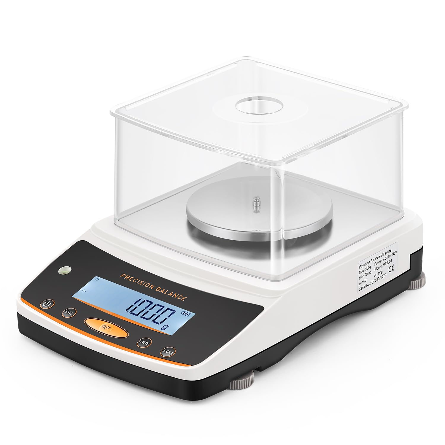 Bonvoisin Lab Analytical Balance 500g x 0.001g Precision Scale