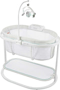 Baby Bedside Sleeper Soothing Motions Bassinet - Gentle Sway Sleep Aid