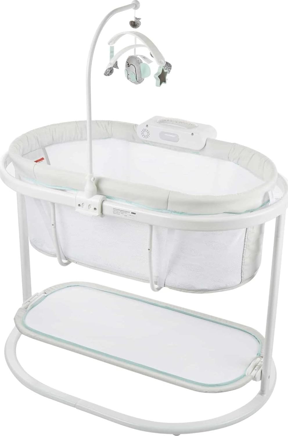 Fisher-Price Baby Bedside Sleeper with Soothing Motions & Music