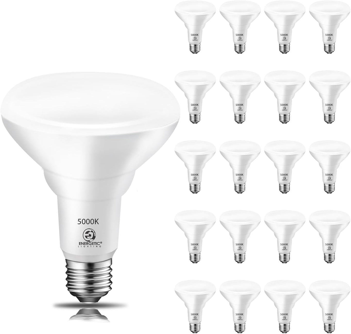 Energetic BR30 LED Bulb Indoor Flood Lights for Bright Spaces
