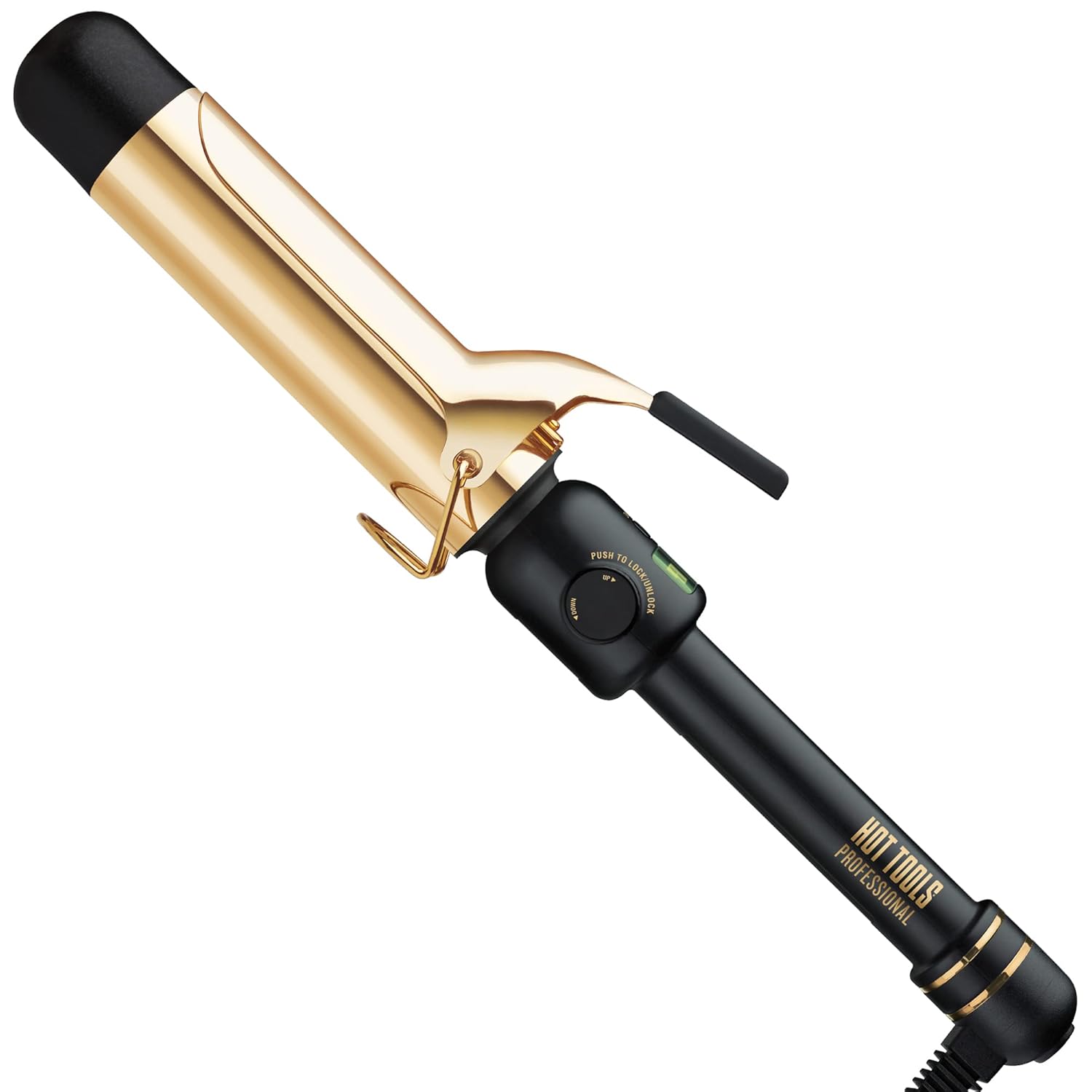 Professional 24K Gold 1-1/2 in Digital Curling Iron for Curls
