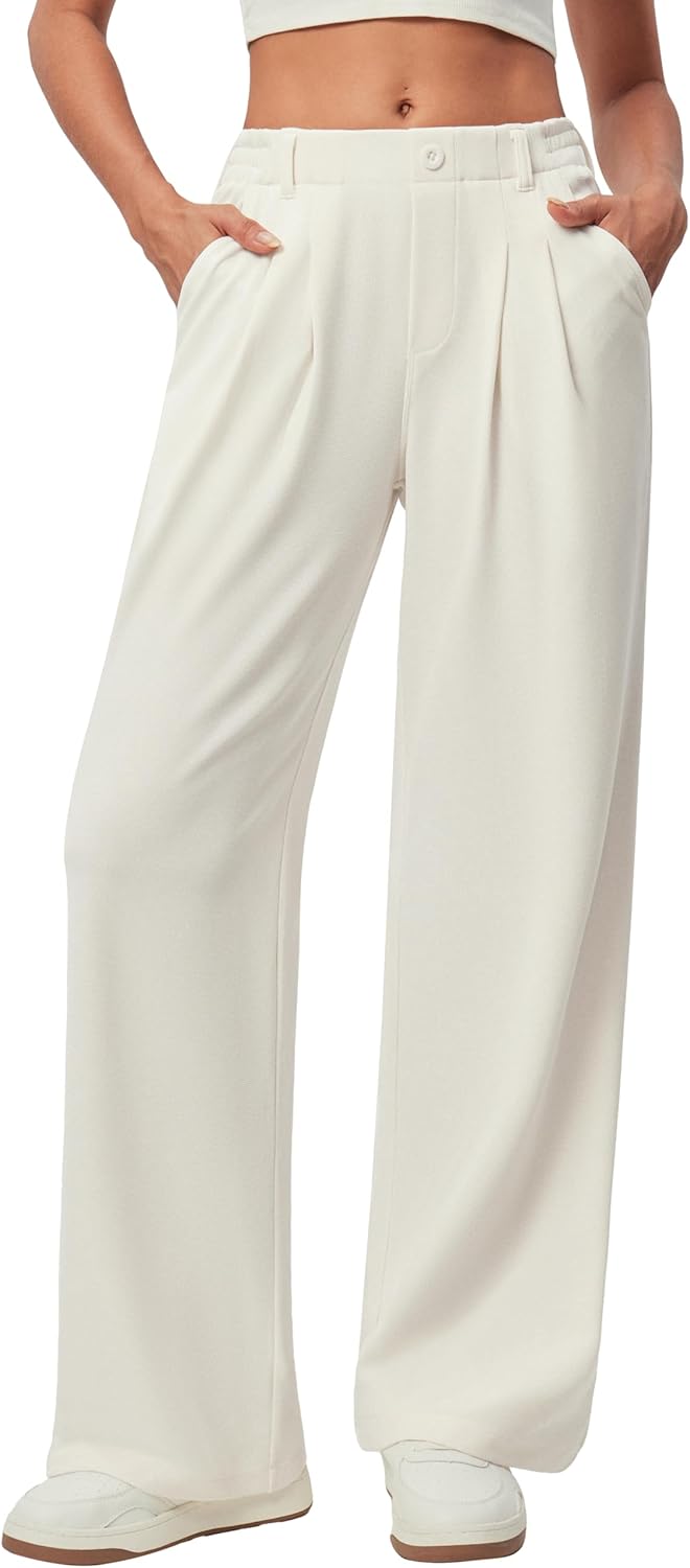 IUGA Wide Leg Pants for Women - Stylish and Comfortable Slacks