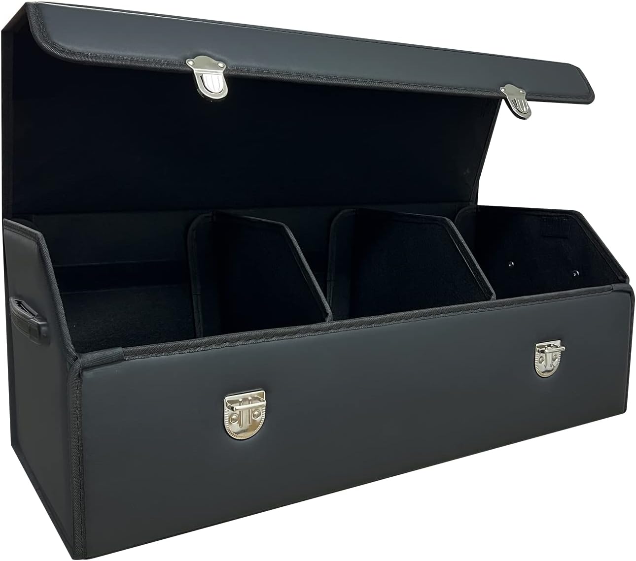 Trunk Organizer for Car With Lid - Foldable Storage Box