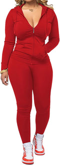 PINSV Women Two Piece Outfits Workout Sets - Slim Fit Activewear Top