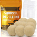 Squirrel Repellent Outdoor 8-Pack - Natural Long Lasting Protection