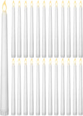 Treela 24 Pcs Flameless Taper Candles for All Occasions