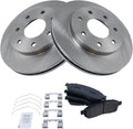 TRQ Front Brake Pad & Rotor Kit for 2004-2008 Ford F-150