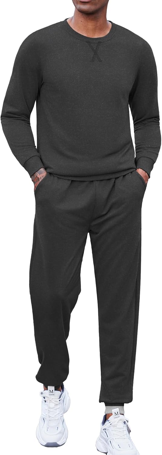 COOFANDY Men's Tracksuit 2 Piece Set for Athletic Comfort
