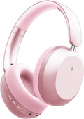 Y05 Bluetooth Over Ear Headphones - 48H Playtime, Foldable Pink