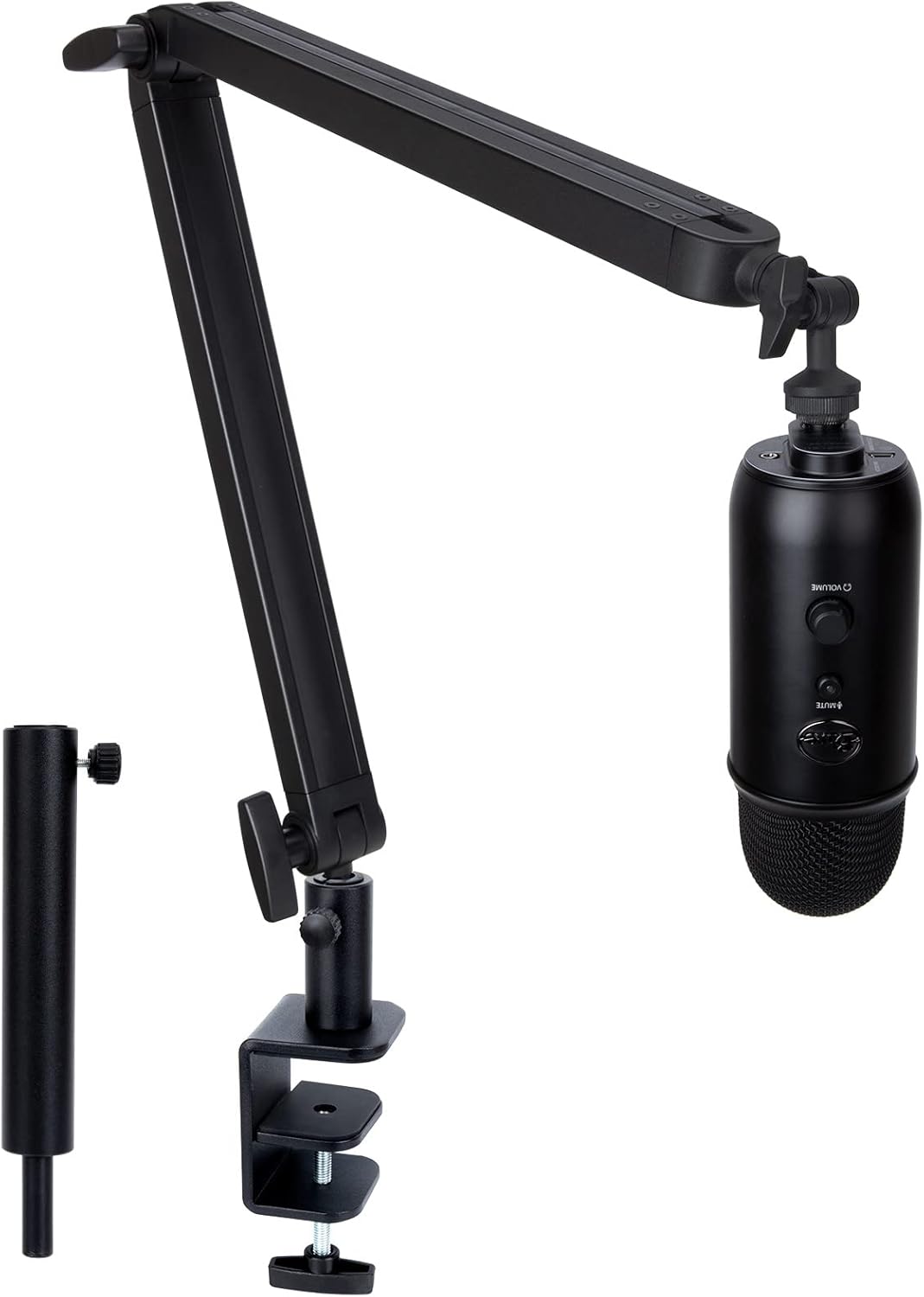 Blue Yeti Boom Arm with Extension Tube for Adjustable Height
