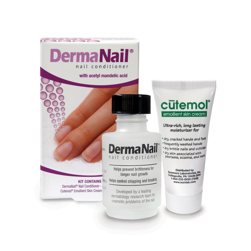 Nail Strengthener & Cuticle Cream Set for Healthy Growth