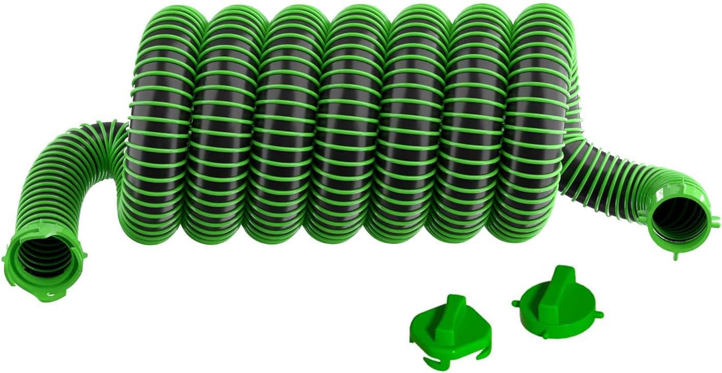 RV Sewer Hose Kit for Easy Waste Disposal - 20 FT Extension