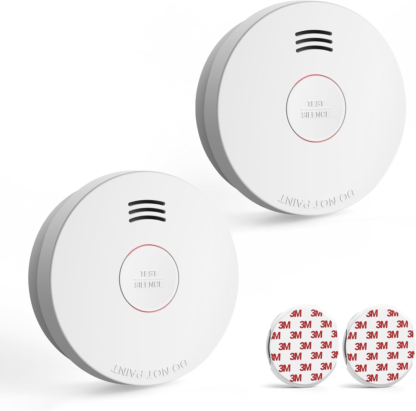Jemay Smoke Alarm Fire Detector with 10-Year Battery Life