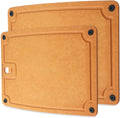 Cutting Boards for Kitchen Dishwasher - 2PC Double-Sided Set