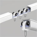 Silent Aluminum Curtain Track - Heavy-Duty Sliding Rail