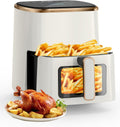 VEWIOR Air Fryer 5.3Qt with Viewing Window - Compact Family Cooker