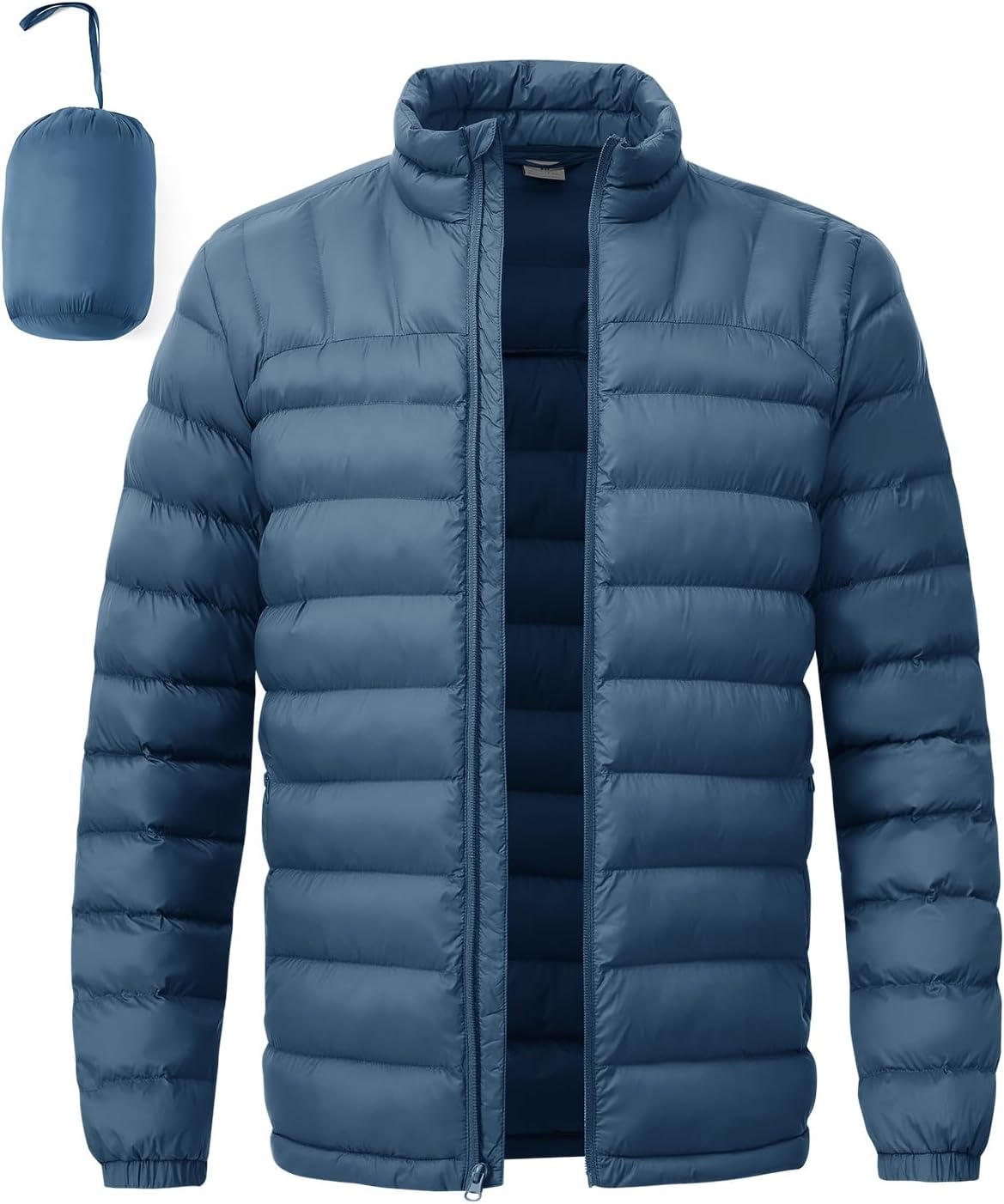 BGOWATU Men's Lightweight Packable Puffer Jacket for Winter Use