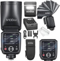 GODOX V100 S Flash for Sony - 100Ws Round Head On-Camera Flash