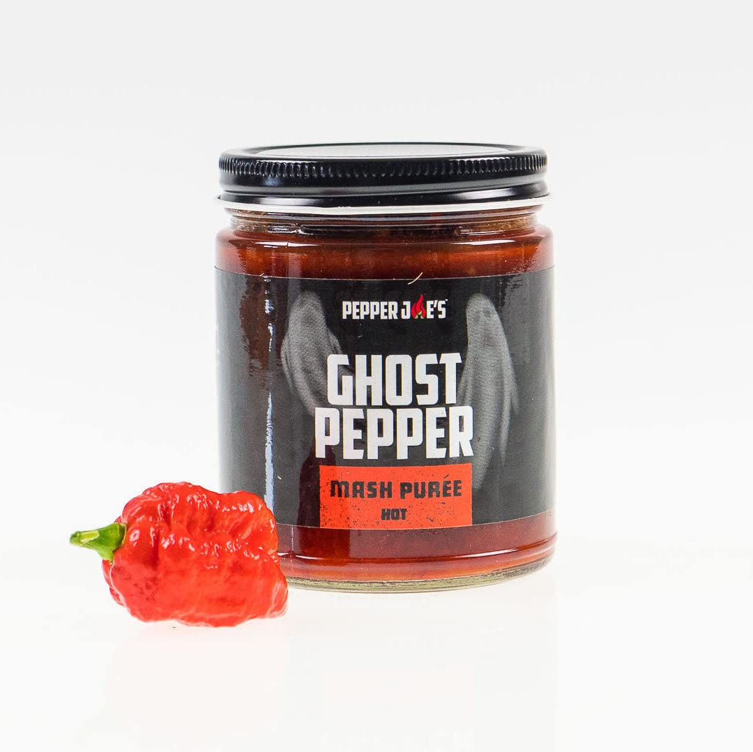 Pepper Joe's Ghost Pepper Mash - Extremely Hot Chili Puree