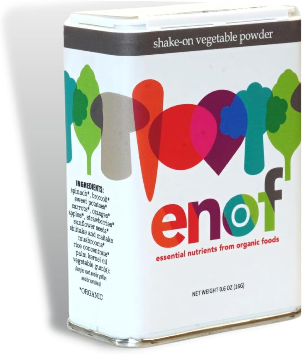 ENOF Organic Fruit and Vegetable Powder Supplement for All Ages
