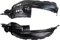 TRQ Front Inner Fender Liner Set Compatible with 2010-2013 Toyota