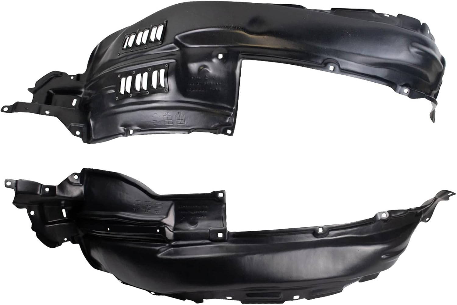 TRQ Front Inner Fender Liner Set for 2010-2013 Toyota 4Runner