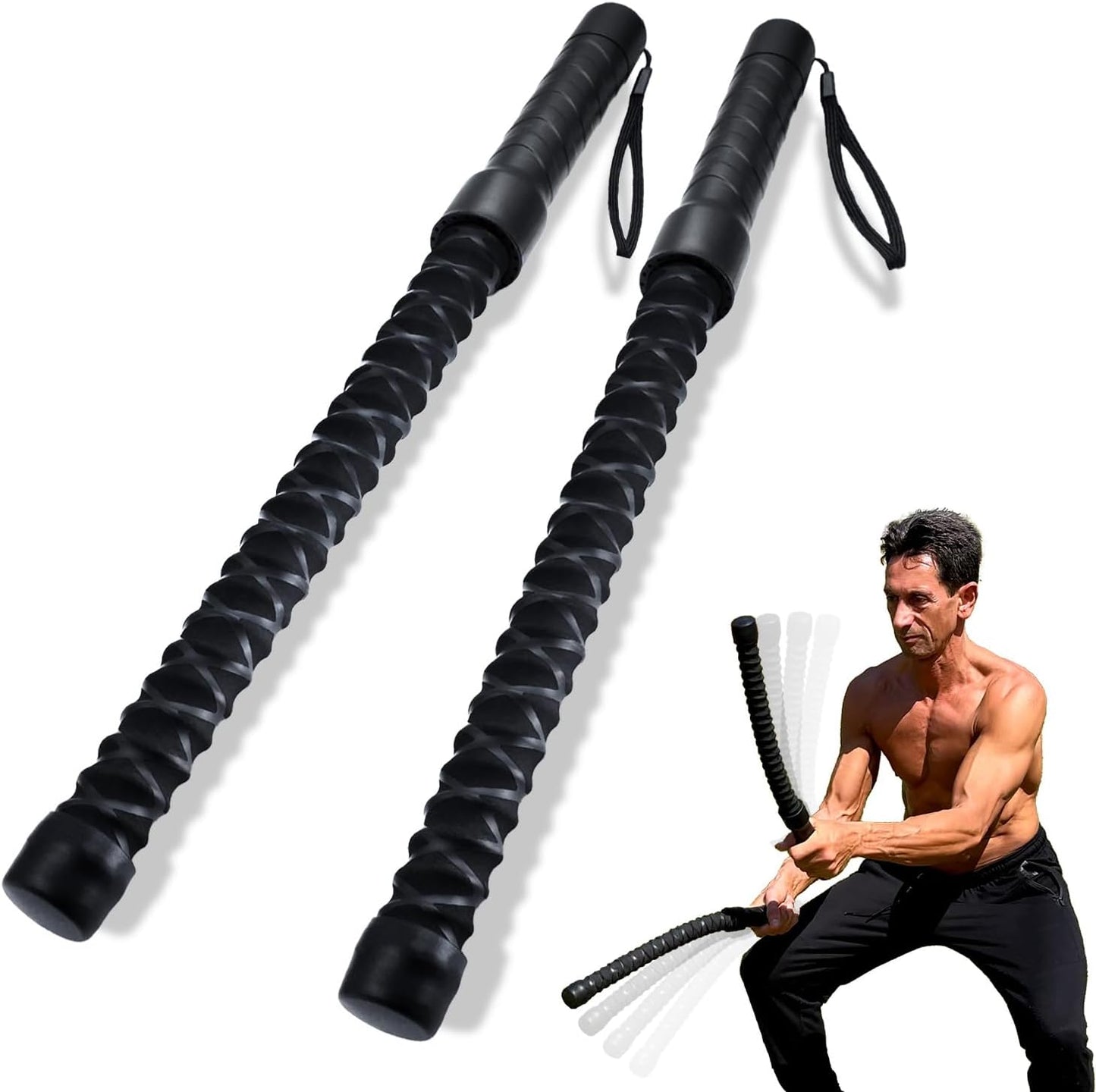 X1 Ropeless Battle Rope for Home Gym and HIIT Workouts