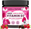 Vitamin D3 Gummies for Adults and Kids - Vegan Raspberry 120 Ct