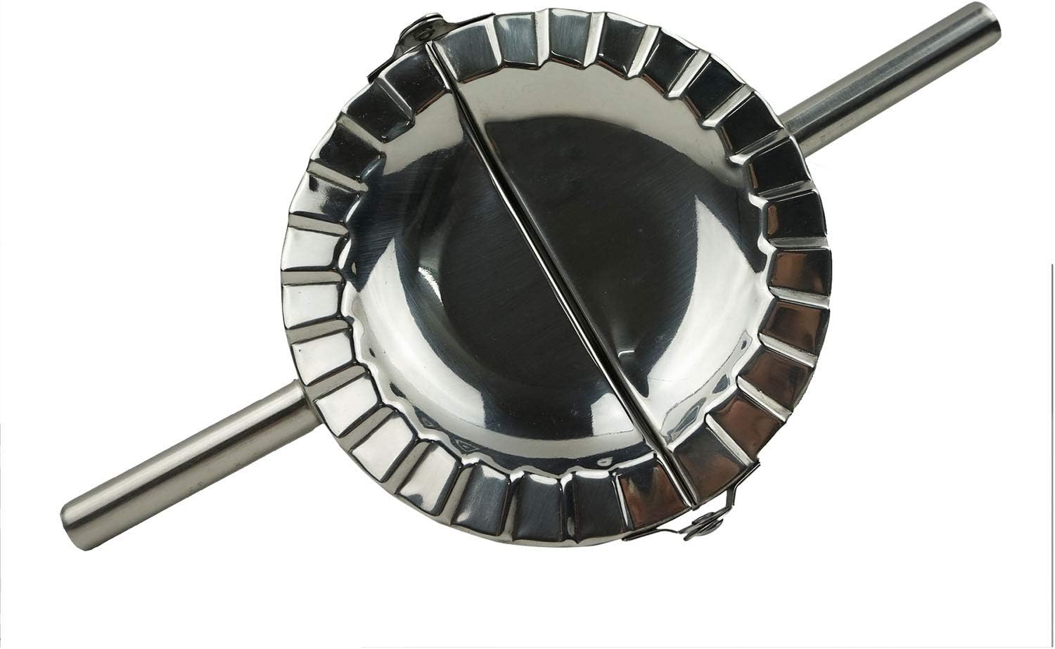 XL Stainless Steel Dumpling Maker - Perfect Pastry Every Time!
