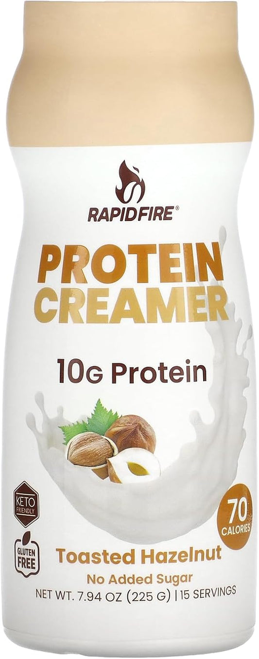 Rapid Fire Hazelnut Protein Creamer - Boost Metabolism!