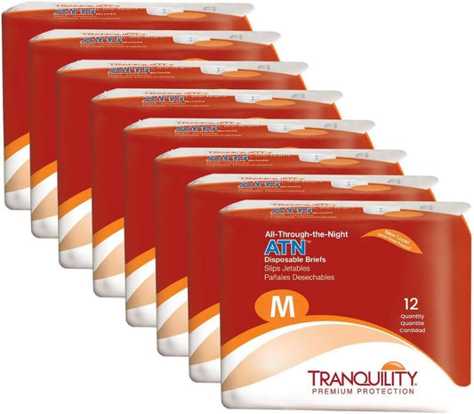 Tranquility Premium ATN Disposable Briefs - Leak-Free Overnight Comfort